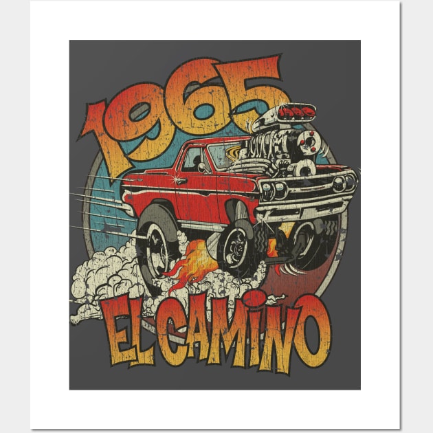 Monster El Camino 1965 Wall Art by JCD666